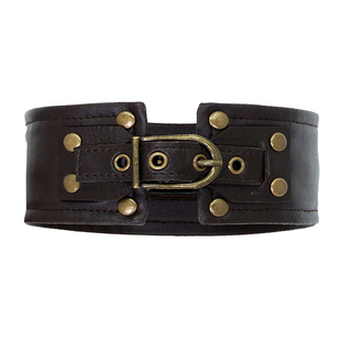 熠先生的蒸汽大陆 蒸汽朋克steampunk棕咖色复古皮革大腿环吊袜带