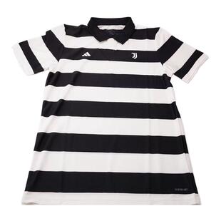 阿迪达斯SGURA尤文图斯联名款球员版运动比赛短袖足球服男KB8066