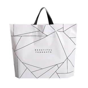 手提袋子装衣服定做logo礼品袋印刷塑料服装店时尚袋韩版结实耐用