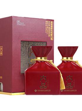 酒鬼52度内品500mL*2瓶馥郁香型白酒喜酒送礼纯粮酿造