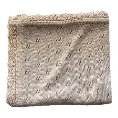 nice纯棉针织宝宝午睡盖毯