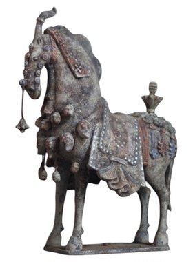 老货陶马老物件北魏古风