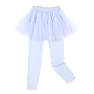 allblu幼岚【安心德绒】儿童打底裤裙女童秋冬新款保暖打底裤童装