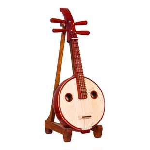 花梨木非洲紫檀儿童初学小阮咸琴乐器附调音赠配件WS-8502XRT