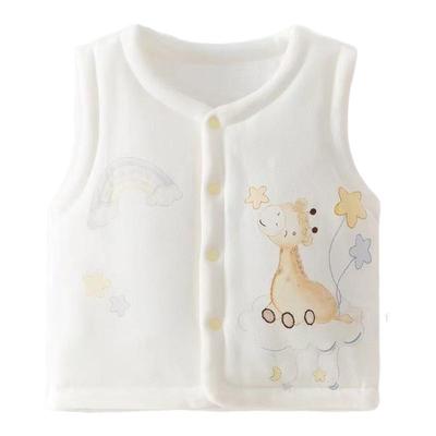 Boyo布佑 秋冬120g棉马甲宝宝外穿小马甲a类婴保暖小背心66-90码