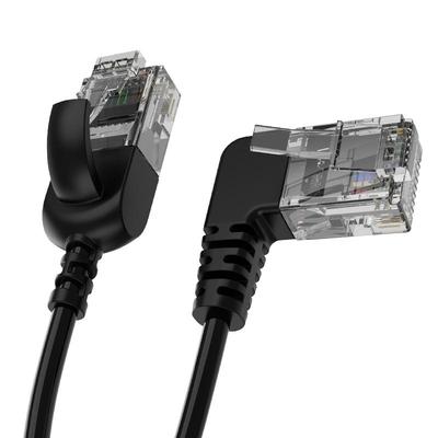 六类千兆极细网线上下左右弯头短