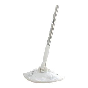 洗脸巾静电除尘拖把家用一拖净懒人拖布平板拖地好物三角形小拖把