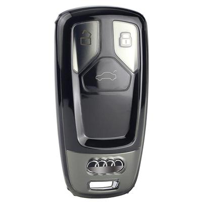 标车族奥迪钥匙套简约TPU透明