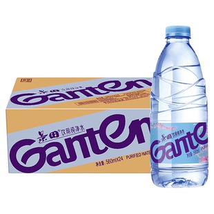 景田饮用纯净水560ml*24瓶装水整箱装家庭健康饮用水