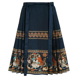 汉服女童春秋2026新款儿童中国风新中式马面裙套装小女孩明制唐装