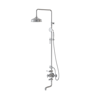 美景卫浴法式复古恒温淋浴花洒套装进口阀芯全铜主体家用高端沐浴