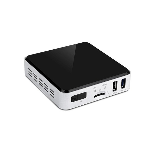 APC390K迷你工控盒子视频硬解码多接口工控电脑机顶盒网络播放器