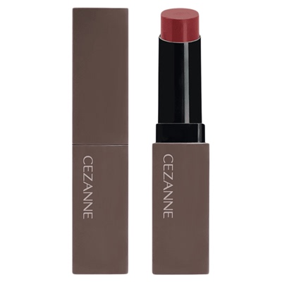 日本CEZANNE口红黑管唇膏水光