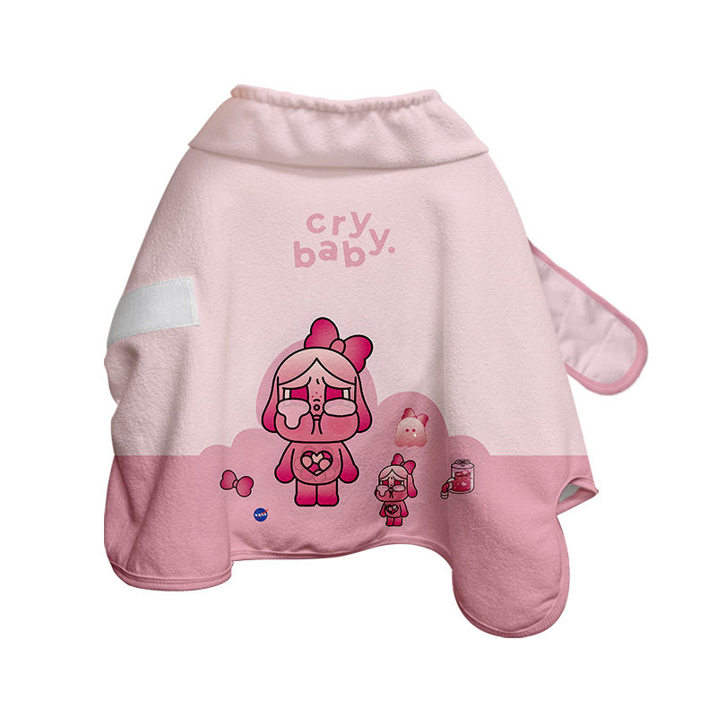 NASA联名哭娃crybaby宠物浴袍