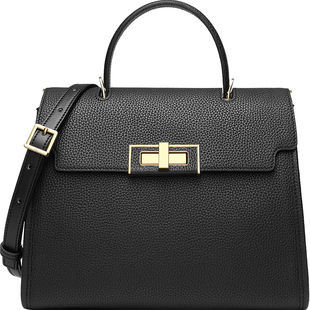 金利来2026新款女士轻奢手提包时尚大容量头层牛皮百搭通勤单肩包