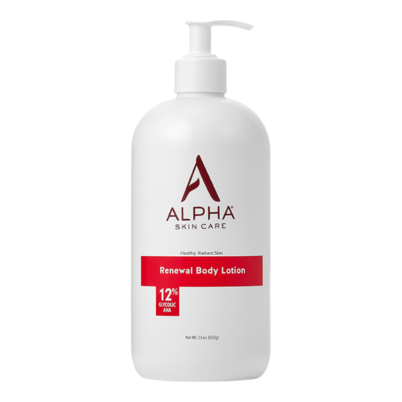 保税仓假一赔十Alpha阿尔法12%果酸身体乳652g滋润保湿鸡皮去角质