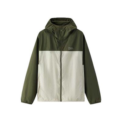 森马原纱凉感连帽防晒服户外