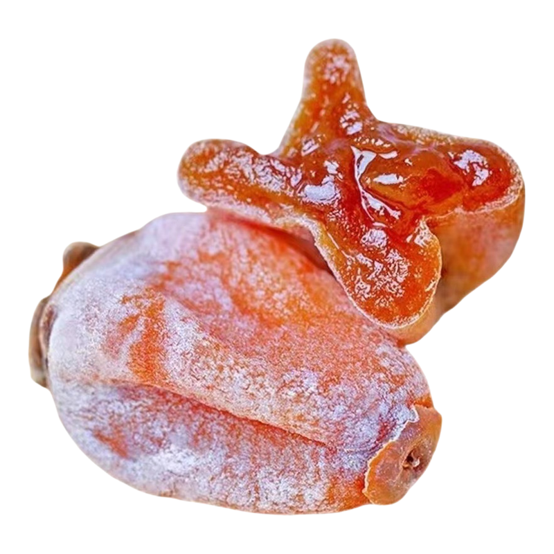 流心柿饼广西桂林霜降吊柿饼圆饼