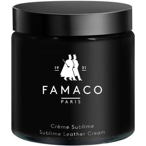 FAMACO进口鞋油黑色真皮保养油补色棕色皮鞋油靴护理无色透明通用