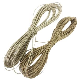 1mm黄麻蜡绳麻蜡线幼儿园手工diy制作蜡麻绳手链吊牌绳不掉毛麻线