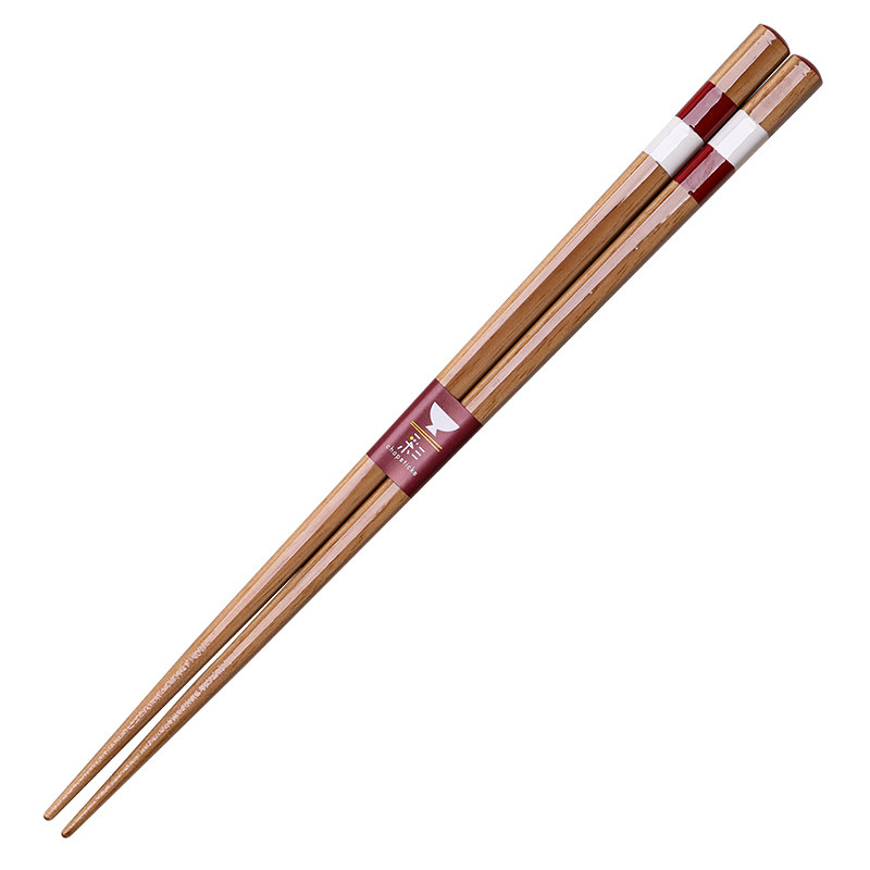 日本原装进口家庭用实木抗菌筷子