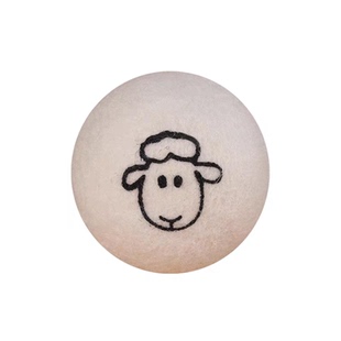 猫咪玩具羊毛绒球静音无声自嗨啃咬洁齿幼猫磨牙逗猫互动猫羊毛球