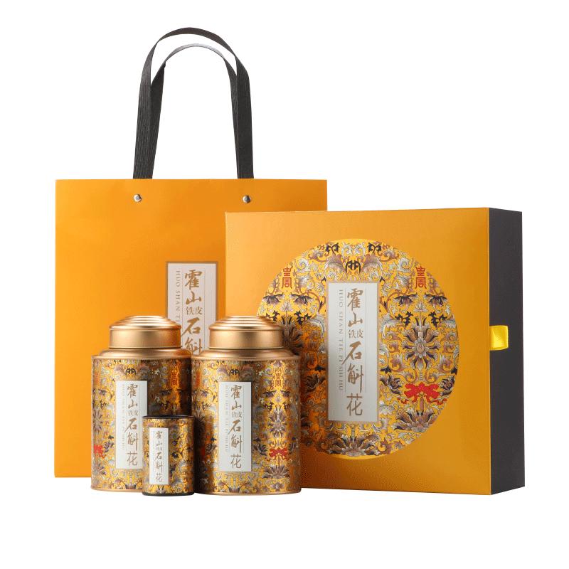 节日礼品铁皮石斛花礼盒送礼送父母长辈实用礼老年人高档石斛礼盒