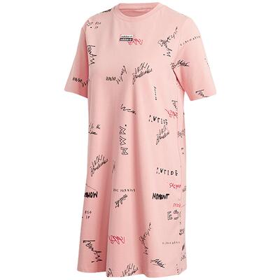 阿迪达斯女子运动连衣裙舒适透气