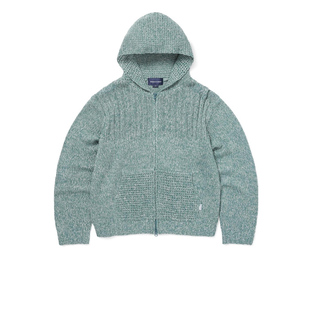 thisisneverthat® Crochet Knit Zip Up Hoodie 25秋冬针织外套