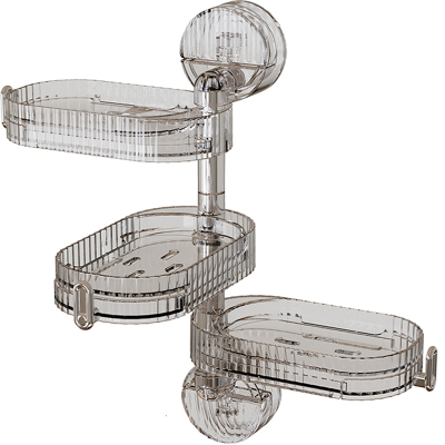 吸盘旋转肥皂盒香皂收纳盒