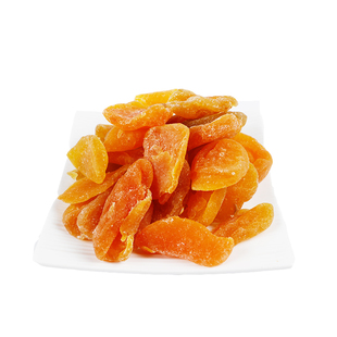 黄桃干500g包邮桃肉干蜜饯桃片桃子干水果干桃脯果脯散装即食零食