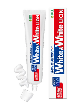 狮王WHITE小苏打葡萄柚美白牙膏