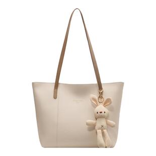 简约通勤大容量包包女韩系时尚托特包2025春夏小众质感百搭单肩包