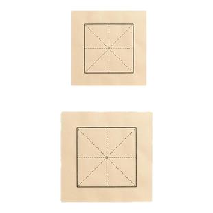 【单字专项练习】六品堂米字格宣纸单格书法专用作品纸初学者毛笔字练习纸中楷隶书毛边纸半生半熟临帖临摹纸