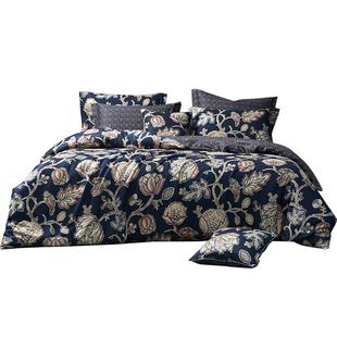 MINE/寐Morris&Co长绒棉纯棉全棉双面磨毛四件套高级床单 西娅