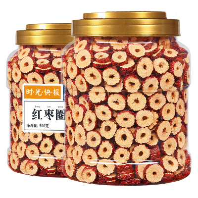 每果时光_红枣片2斤大罐泡茶泡水