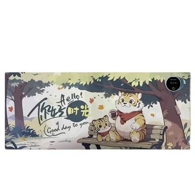 加热鼠标垫冬天发热超大暖桌垫