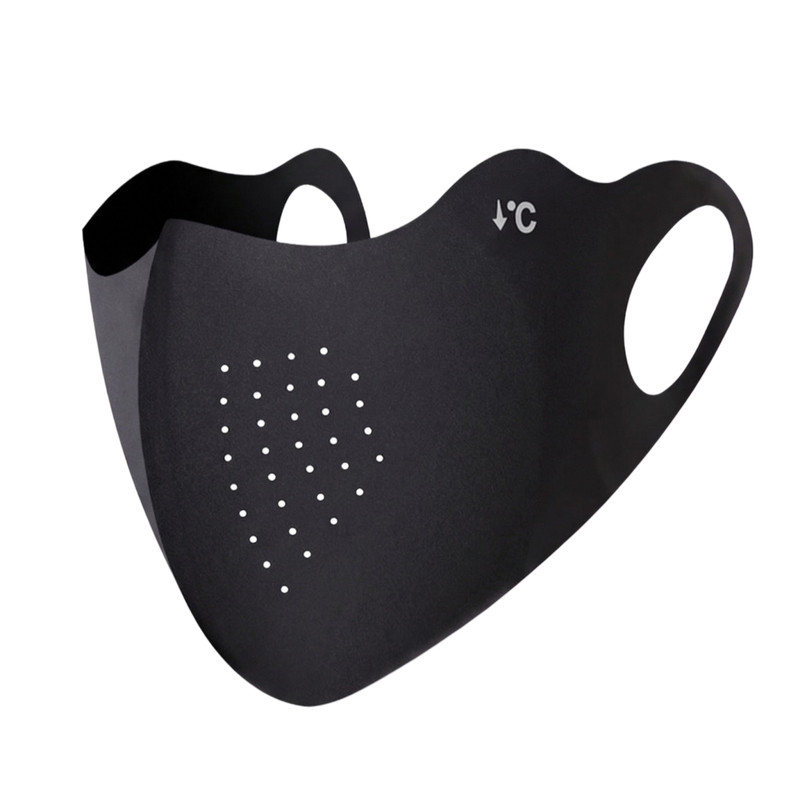 夏季冰丝3D立体护眼角防晒面罩