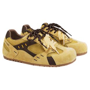 fed时尚厚底鞋夏季新款女鞋黄色德训鞋透气阿甘鞋女款S0416-ZC617