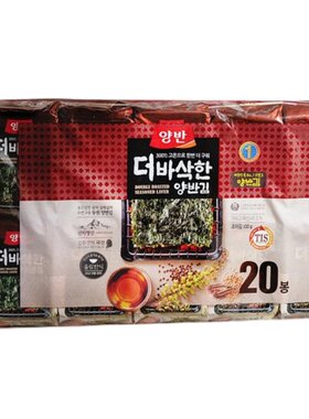 韩国进口东远两班香脆紫菜片海苔