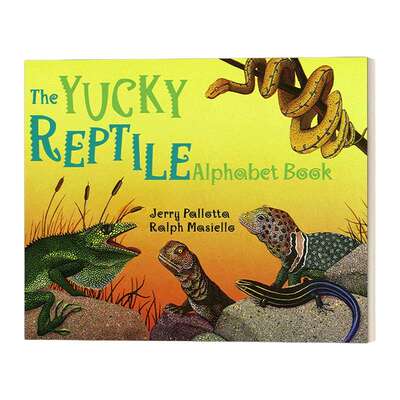 英文原版 The Yucky Reptile Alphabet Book 恶心的爬行动物字母表 儿童自然科普绘本图画书 4-8岁 英文版 进口英语原版书籍