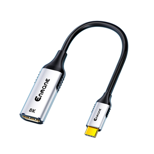 英曼Typec转HDMI线母口4K8K高清视频转接头USBC接口to手机投屏线连接雷电4显示器转换器适用于手机笔记本平板
