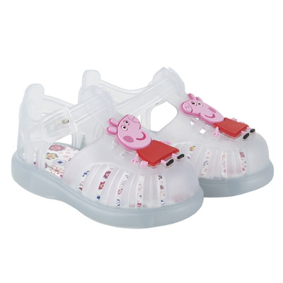 2折 现货 授权西班牙Igor 女童儿童宝宝凉鞋果冻鞋包头童鞋