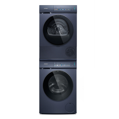 【小幸熨】西门子10KG除皱超氧热泵自清洁变频平嵌iQ500洗烘套装