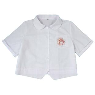 jk衬衫妙氏晚安熊大码正版刺绣衬衣学生制服上衣短款女白寸衫原创
