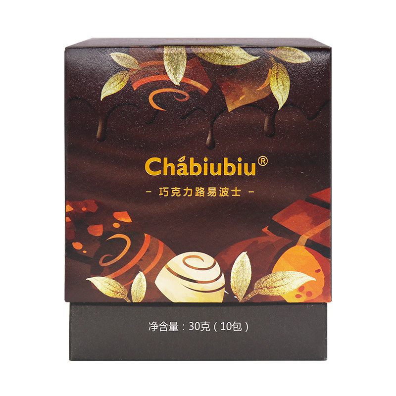 Chabiubiu巧克力路易波士红茶南非国宝茶叶牛奶蜂蜜下午茶花草茶