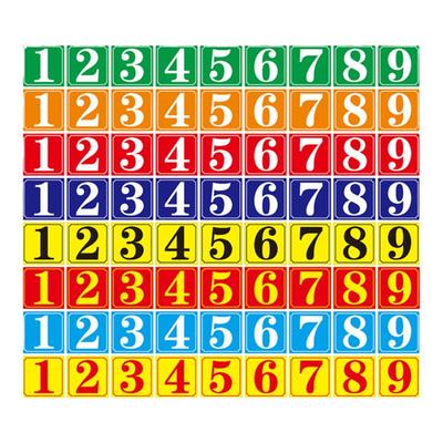 仓库楼层大门车间数字码牌耐货架