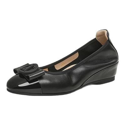 TATA他她法式气质高跟鞋女鞋浅口一脚蹬通勤单鞋2025春新XMN01AQ5