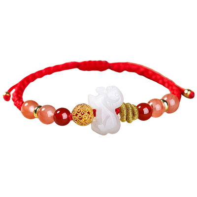 妙韵2026年生肖属马兔牛鼠手链