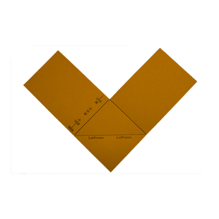 250个凭证包角纸记账凭证封面会计牛皮纸包角财务三角垫a4通用a5